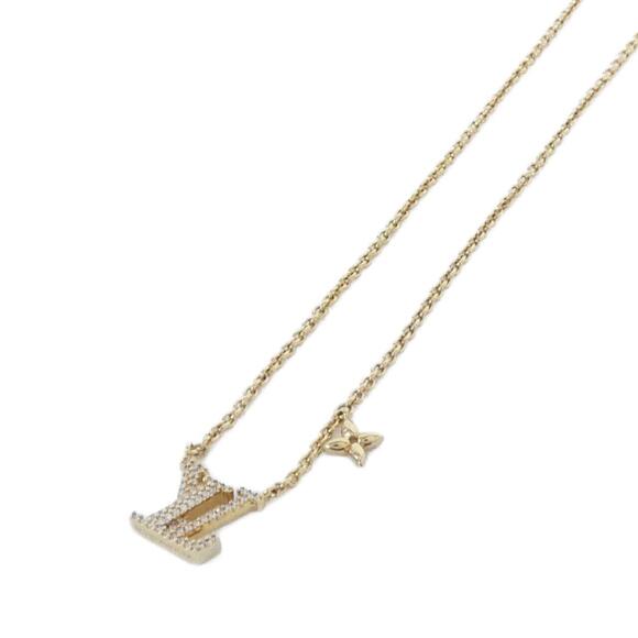 LOUIS VUITTON Gold Necklace